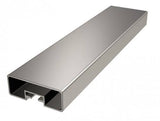 LED Square Flat Wall Mount Modern Stair Hand Rail Staircase Railing Kit - Aluminium