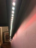 LED Square Flat Wall Mount Modern Stair Hand Rail Staircase Railing Kit - Aluminium