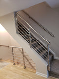 Modern Stairs Balcony Hand Rail Staircase Railing Kit - Aluminium Knee Wall Board